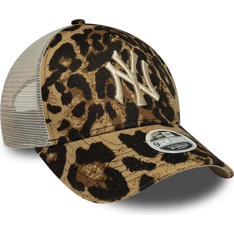 casquette-trucker-leopard-pour-femme-9forty-m-crown-a-frame-lionpard-new-york-yankees-mlb-new-era