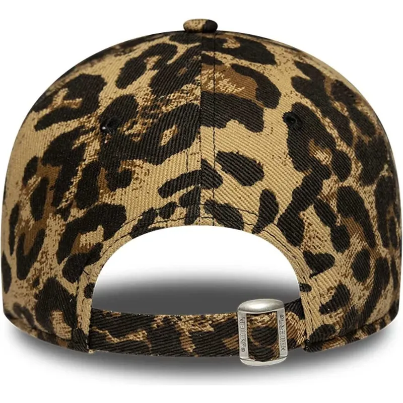 verstellbare-damen-kappe-mit-leopardenmuster-und-schwarzem-logo-9twenty-leopard-der-new-york-yankees-mlb-von-new-era