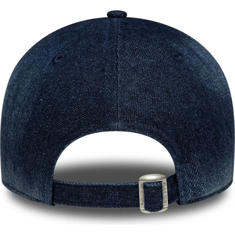 marinbla-bojd-justerbar-keps-for-dam-9twenty-a-frame-denim-fran-new-york-yankees-mlb-av-new-era