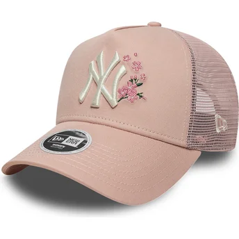 Cappello curvo rosa snapback 9FORTY A Frame Floral dei...