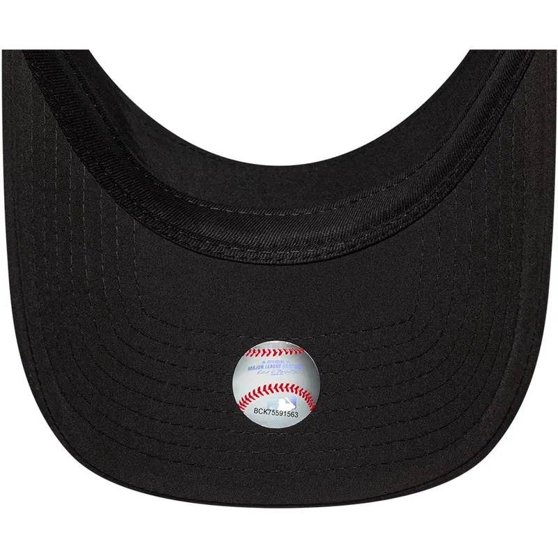 visiera-curva-nera-regolabile-da-donna-sport-dei-new-york-yankees-mlb-di-new-era