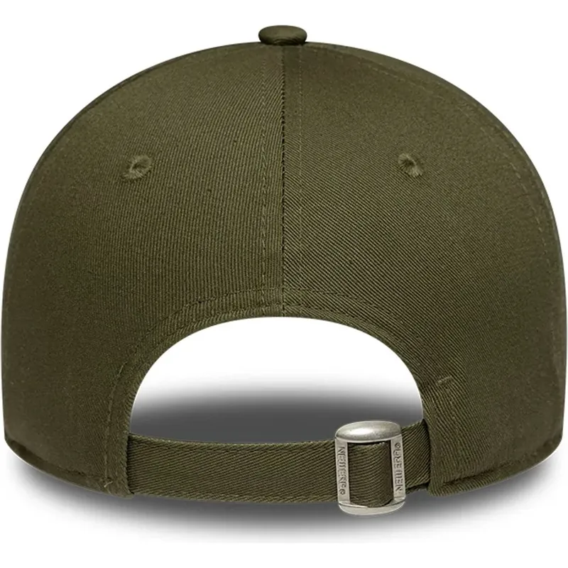 zielona-regulowana-czapka-z-zakrzywionym-daszkiem-dla-kobiet-9forty-metallic-los-angeles-dodgers-mlb-new-era