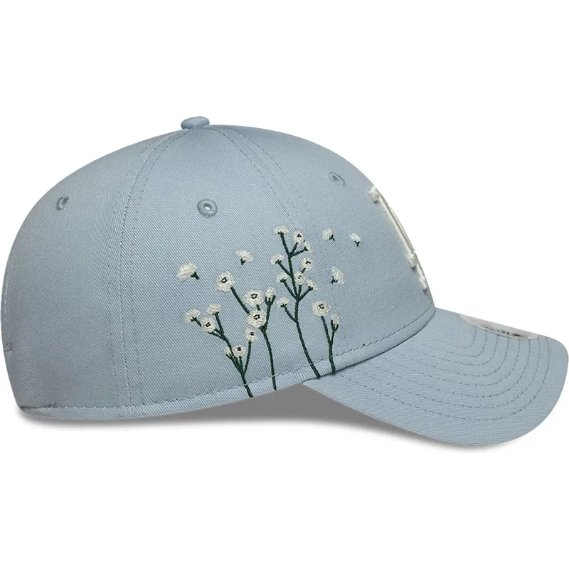 gorra-curva-azul-ajustable-para-mujer-9forty-floral-icon-de-los-angeles-dodgers-mlb-de-new-era