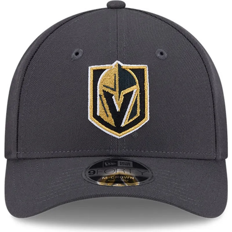 gra-kurvad-snapback-keps-9forty-m-crown-fran-vegas-golden-knights-nhl-av-new-era