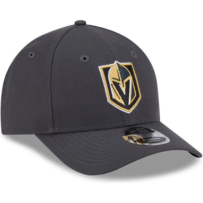 cappellino-curvo-grigio-snapback-9forty-m-crown-dei-vegas-golden-knights-nhl-di-new-era