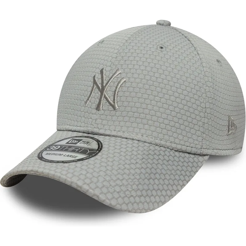 cappellino-curvo-grigio-regolabile-39thirty-stretch-mesh-dei-new-york-yankees-mlb-di-new-era