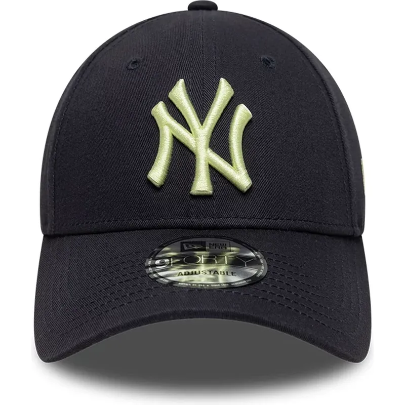 cappellino-curvo-blu-marino-regolabile-con-logo-giallo-9forty-league-essential-dei-new-york-yankees-mlb-di-new-era