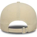 casquette-courbee-beige-ajustable-9forty-soft-cord-new-york-mets-mlb-new-era