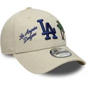 gorra-curva-beige-ajustable-9forty-city-icon-de-los-angeles-dodgers-mlb-de-new-era