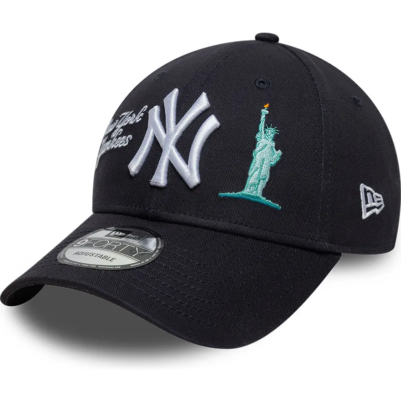 marinbla-bojd-justerbar-keps-9forty-city-icon-fran-new-york-yankees-mlb-av-new-era