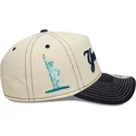 gebogene-beige-und-marineblaue-snapback-kappe-e-frame-city-icon-von-new-york-yankees-mlb-von-new-era