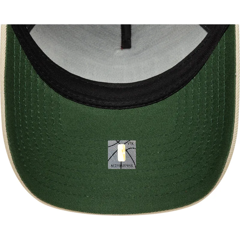 rod-och-beige-kurvad-keps-snapback-e-frame-city-icon-chicago-bulls-nba-fran-new-era