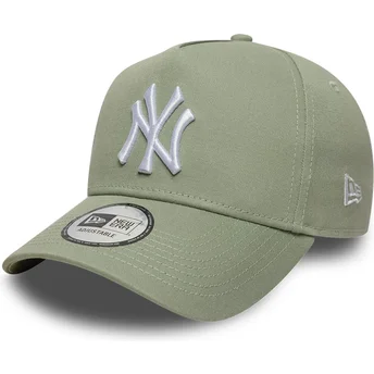 Grön kurvad keps snapback E Frame League Essential från New York Yankees MLB av New Era