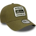 zielona-czapka-z-daszkiem-snapback-e-frame-patch-linen-new-era