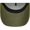 zielona-czapka-z-daszkiem-snapback-e-frame-patch-linen-new-era