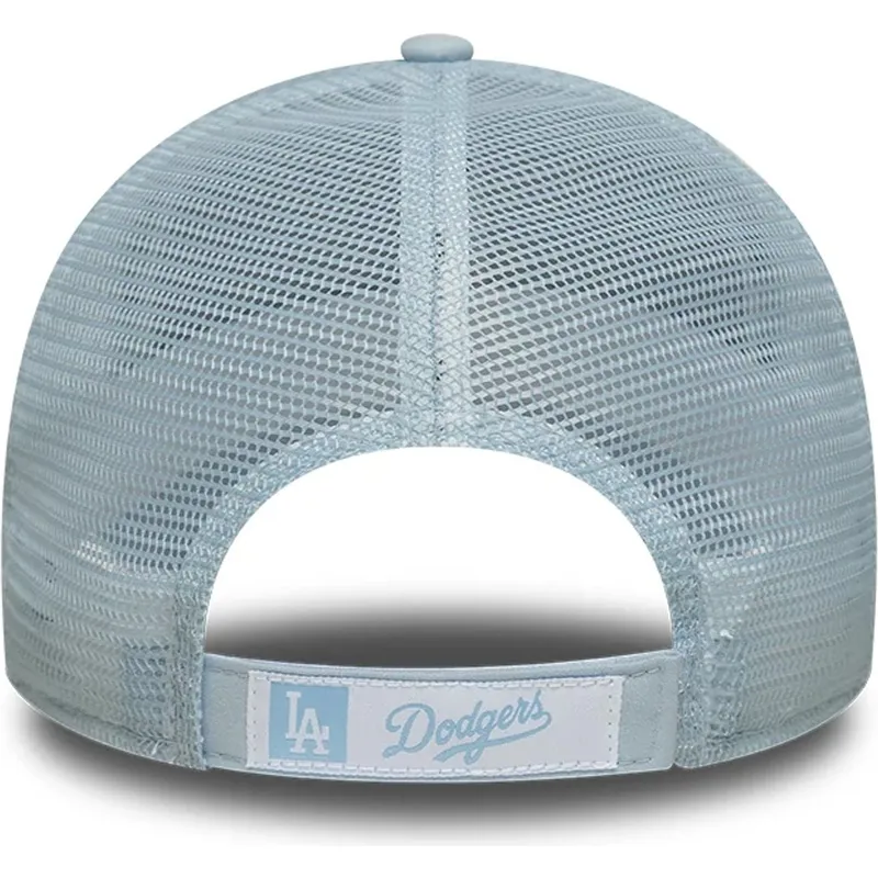 cappellino-trucker-azzurro-regolabile-9forty-homefield-midi-dei-los-angeles-dodgers-mlb-di-new-era