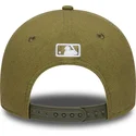 new-era-curved-brim-9forty-m-crown-linen-los-angeles-dodgers-mlb-green-snapback-cap