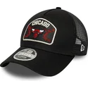 cappellino-trucker-nero-9forty-m-crown-a-frame-dei-chicago-bulls-nba-di-new-era
