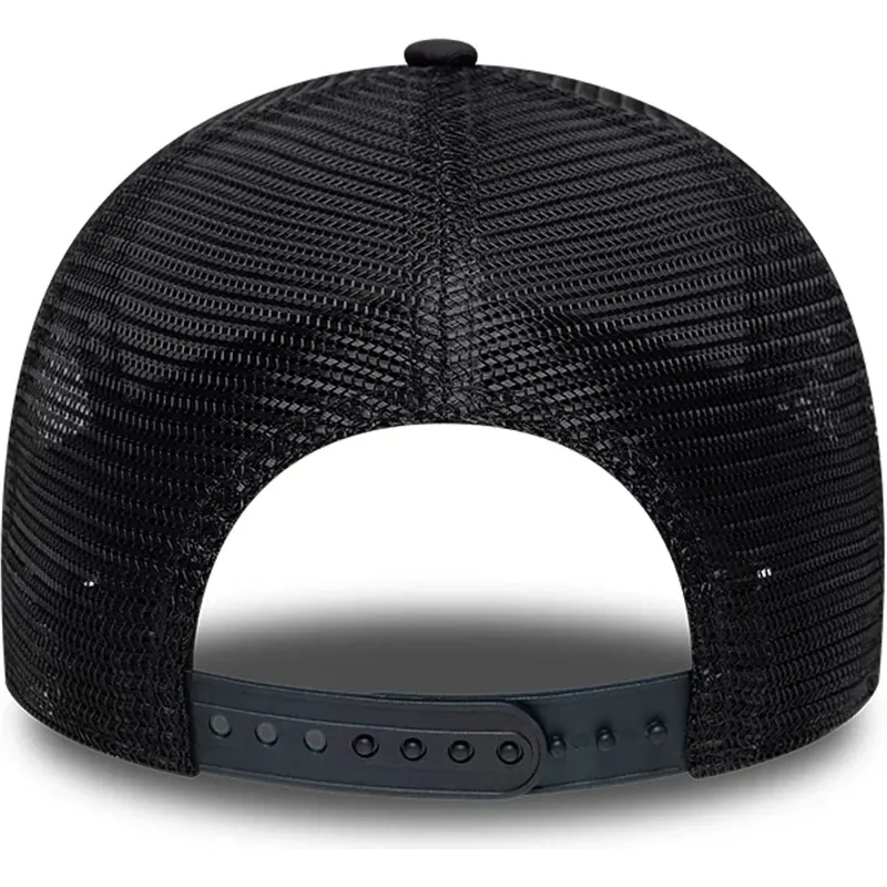 marineblaue-trucker-kappe-9forty-m-crown-a-frame-der-los-angeles-dodgers-mlb-von-new-era