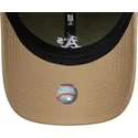 zielono-brazowa-regulowana-czapka-z-zakrzywionym-daszkiem-9twenty-mini-washed-contrast-oakland-athletics-mlb-new-era