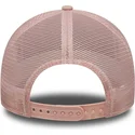 cappellino-trucker-rosa-con-logo-rosa-a-frame-outline-dei-new-york-yankees-mlb-di-new-era