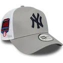 gorra-trucker-gris-a-frame-side-patch-de-new-york-yankees-mlb-de-new-era