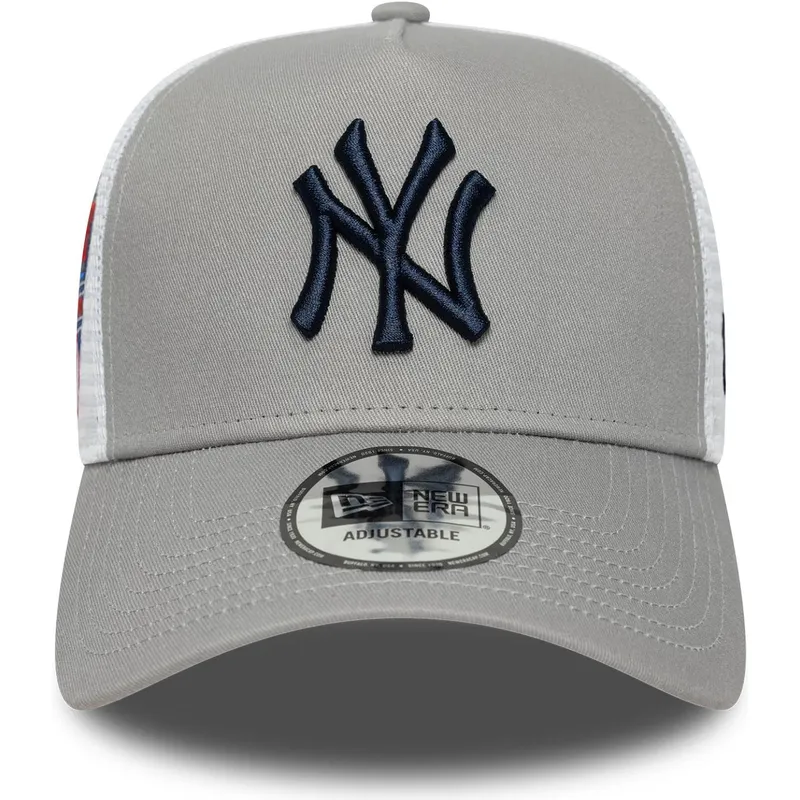 gorra-trucker-gris-a-frame-side-patch-de-new-york-yankees-mlb-de-new-era