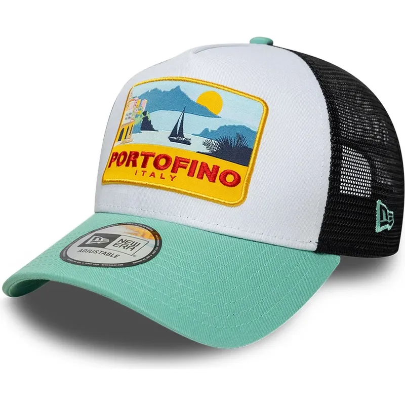 czapka-trucker-multicolor-a-frame-location-patch-portofino-new-era