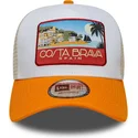 casquette-trucker-multicolore-a-frame-location-patch-costa-brava-new-era