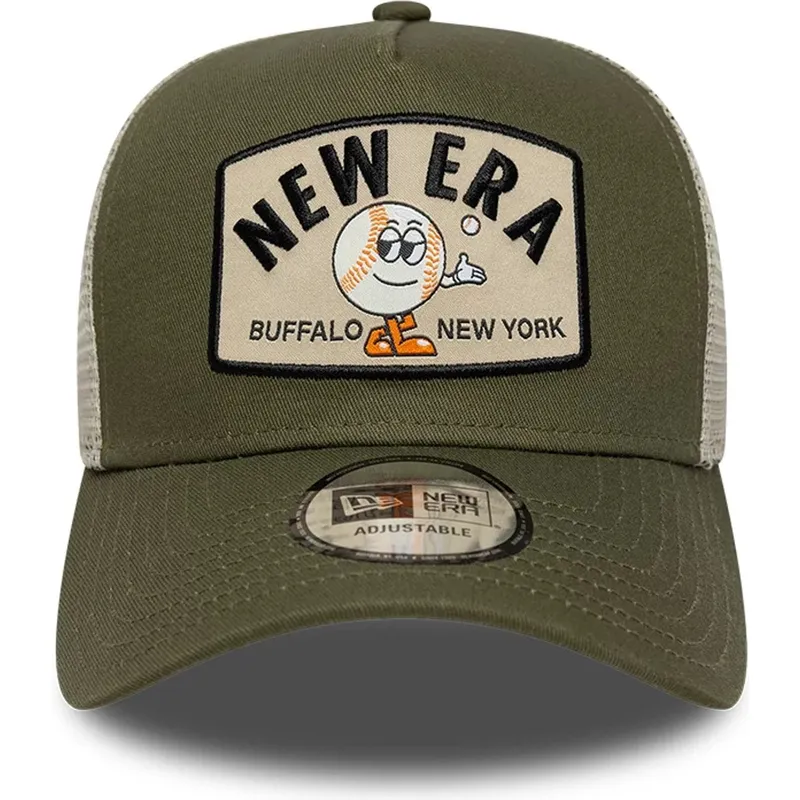 new-era-a-frame-summer-patch-green-trucker-hat