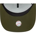 gron-trucker-keps-med-svart-logotyp-a-frame-sport-fran-los-angeles-dodgers-mlb-av-new-era