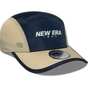 czapka-5-panel-zakrzywiona-granatowa-regulowana-runner-colour-block-new-era