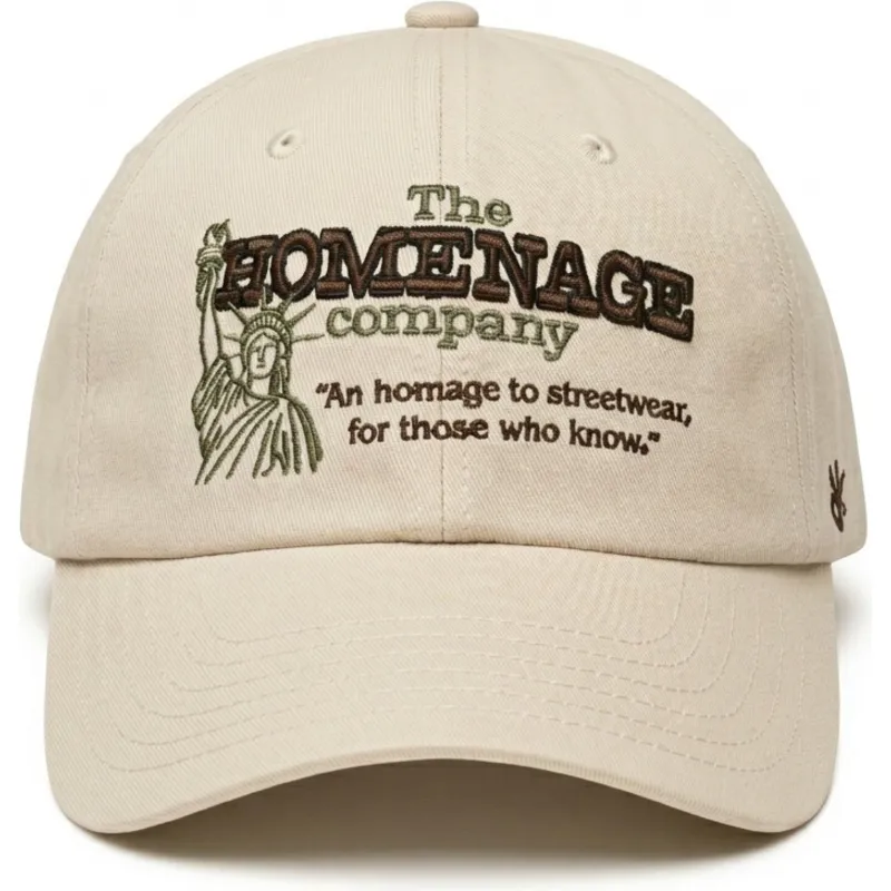 cappellino-curvo-beige-regolabile-statue-just-kids-the-90s-di-homenage