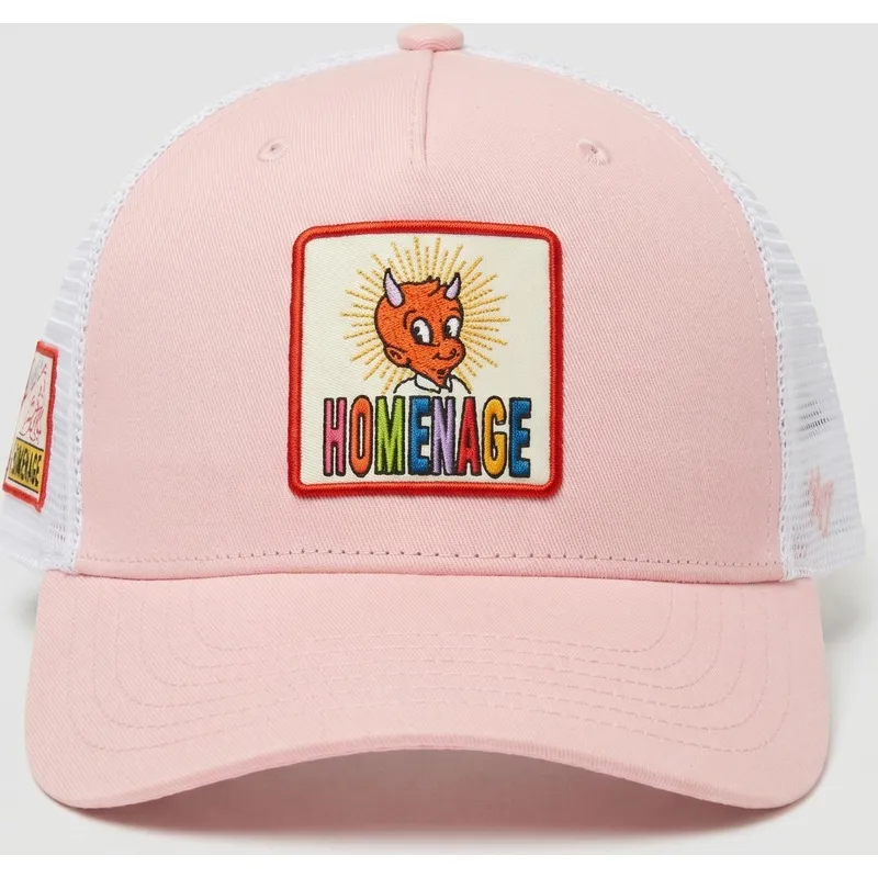 cappellino-trucker-rosa-e-bianco-childhood-fun-the-trucker-di-homenage