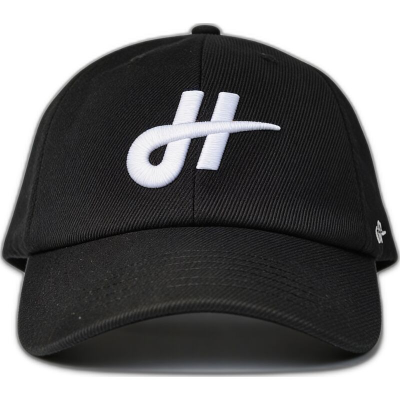 czarna-zakrzywiona-czapka-z-regulacja-merch-merchandising-the-90s-od-homenage