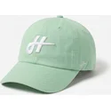 hellgrune-verstellbare-curved-cap-merch-merchandising-the-90s-von-homenage