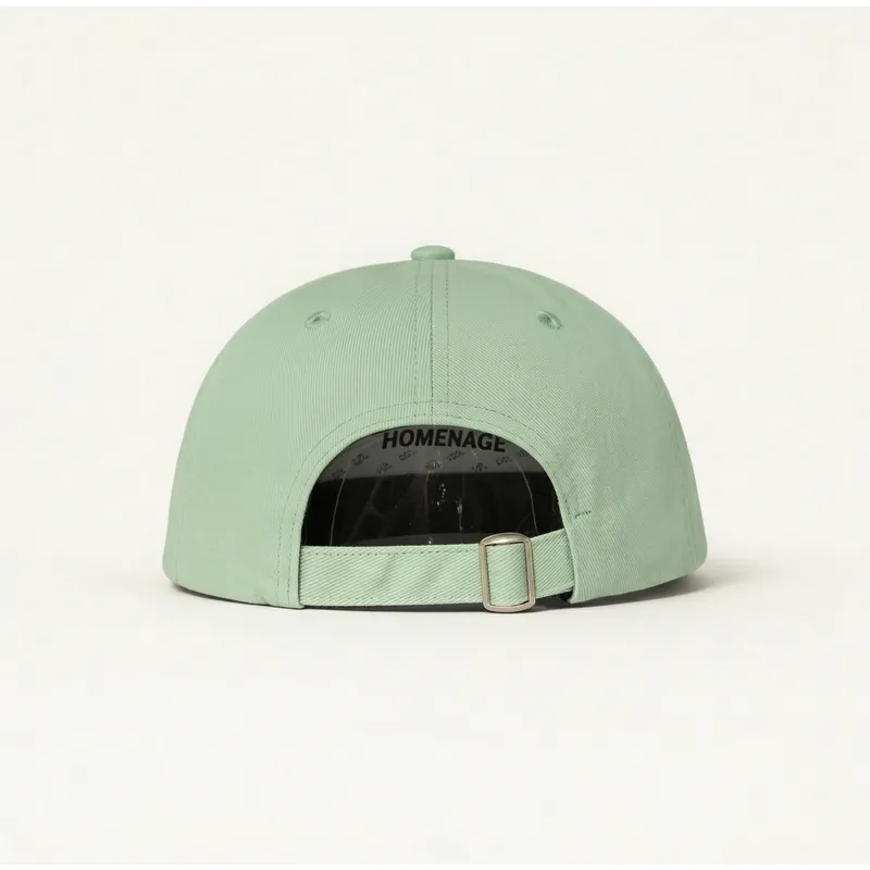 cappellino-curvo-verde-chiaro-regolabile-merch-merchandising-the-90s-di-homenage