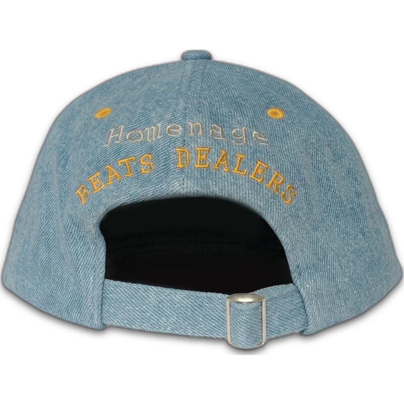 czapka-z-daszkiem-niebieska-regulowana-denim-records-music-shapes-identity-the-90s-od-homenage