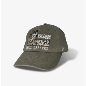 Gorra curva gris oscuro ajustable Records Music Shapes Identity The 90s de Homenage