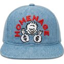 czapka-plaska-niebieska-snapback-denim-money-music-shapes-identity-the-snap-od-homenage