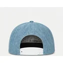 casquette-plate-bleue-snapback-denim-money-music-shapes-identity-the-snap-homenage