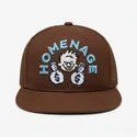 braune-flatcap-snapback-money-music-shapes-identity-the-snap-von-homenage