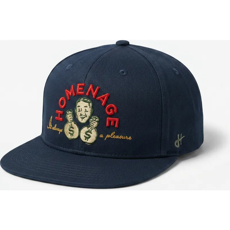 cappellino-curvo-blu-navy-snapback-money-music-shapes-identity-the-snap-di-homenage