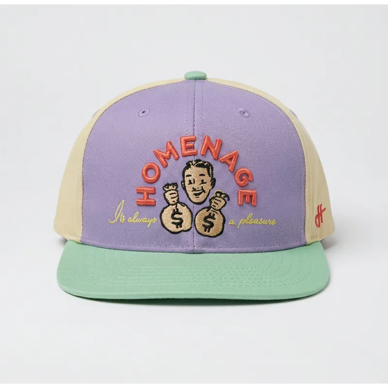 casquette-courbee-multicolore-snapback-money-music-shapes-identity-the-snap-homenage