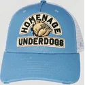 casquette-trucker-bleue-et-blanche-underdogs-the-trucker-homenage