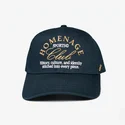 dunkelblaue-gebogene-snapback-kappe-vintage-club-sport-the-ball-von-homenage