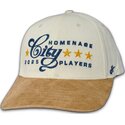 czapka-z-daszkiem-khaki-i-brazowa-snapback-suede-players-sport-the-ball-od-homenage