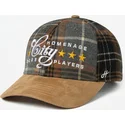 cappellino-curvo-multicolore-snapback-plaid-players-sport-the-ball-di-homenage