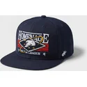 casquette-plate-bleue-marine-snapback-game-sport-the-snap-homenage
