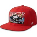 cappello-piatto-rosso-snapback-game-sport-the-snap-di-homenage